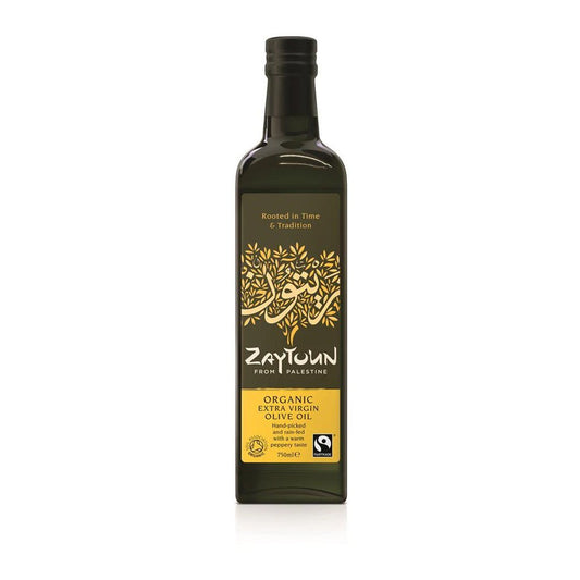 Zaytoun Organic Extra Virgin Olive Oil from Palestine 750ml - UK Food & Drink - 189588000920